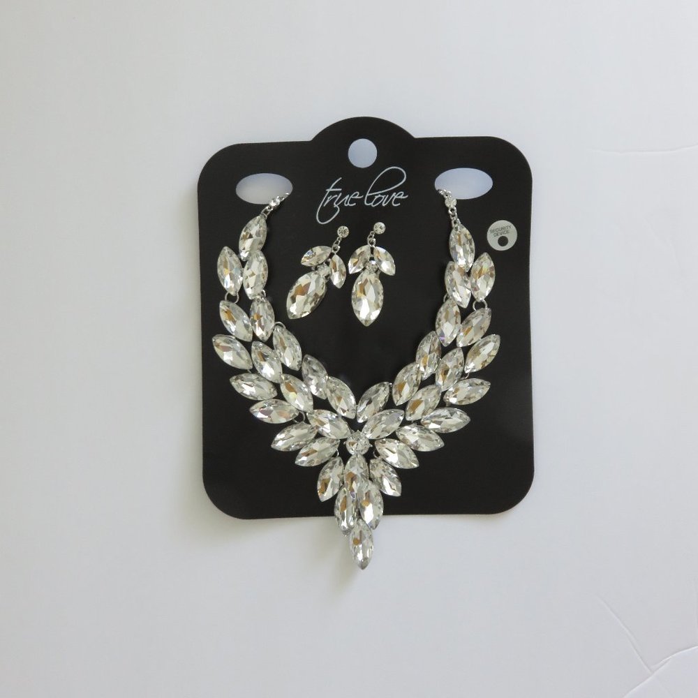 True Love Diamond Earrings / Necklace Sets